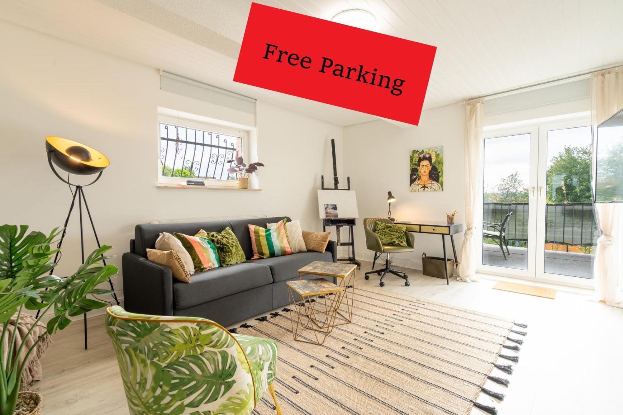 Holideis - Art-apartment - 3min To - Big Terrace - 2 Bedrooms Monschau